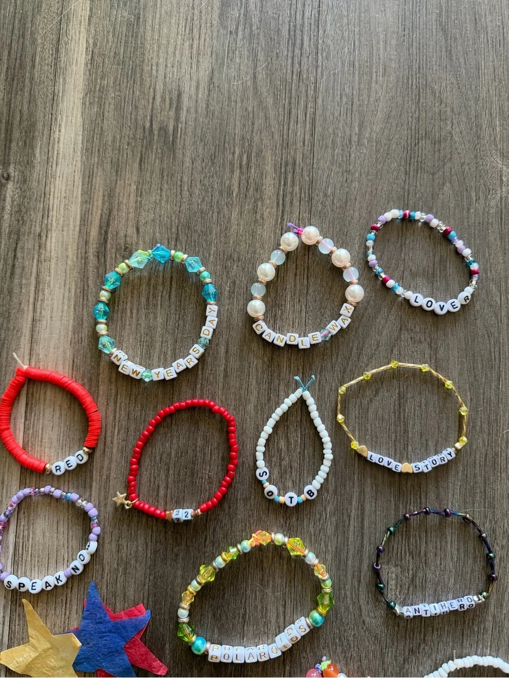 Taylor Swift Eras Tour Friendship Bracelet Pack 18